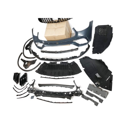 Pare-Choc Avant Mercedes X253 / C253 GLC 2020-2022 look AMG GLC63 Black