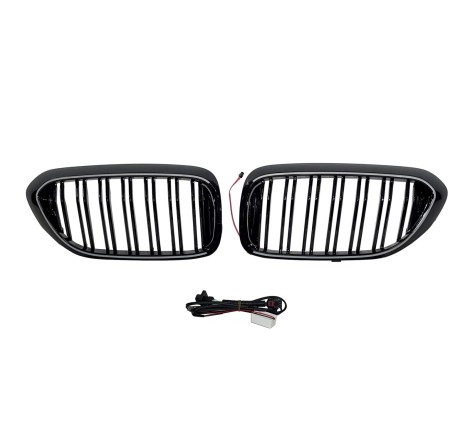 Parrilla BMW G30 / G31 LED Negro Brillo