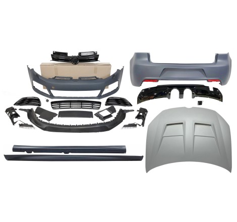 Kit De Carrosserie Volkswagen Golf 6 Look R20 Capot