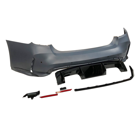 Paraurti Posteriori BMW F30 Look G80, Scarico