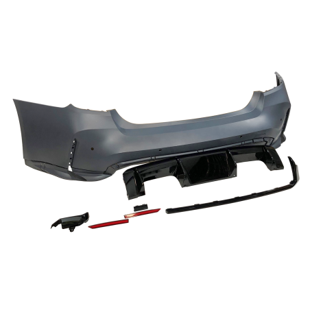 Pare-Choc Arrière BMW F30 Look G80, Echappement