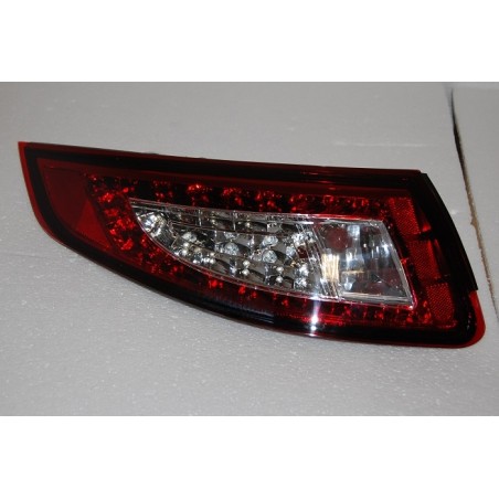 Feux Arrières Porche 997 '05'09, Led Rouge Fumé