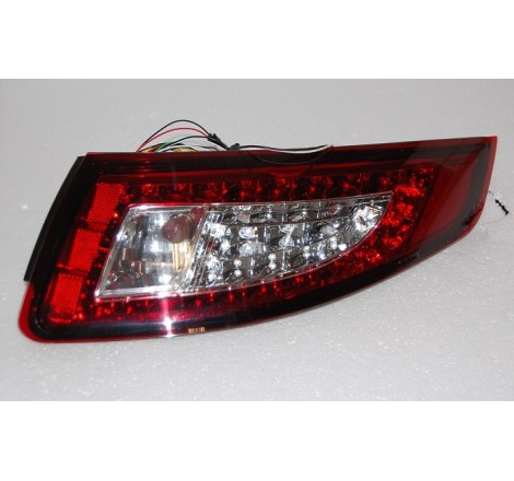Feux Arrières Porche 997 '05'09, Led Rouge Fumé