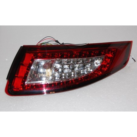 Feux Arrières Porche 997 '05'09, Led Rouge Fumé