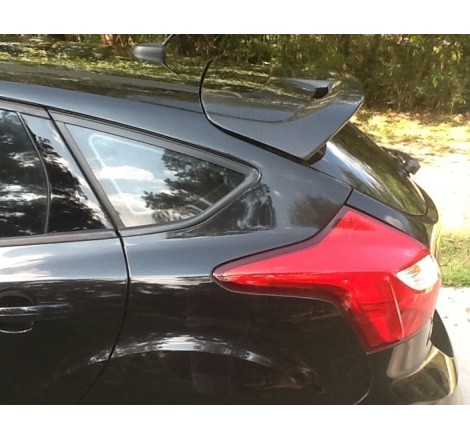 Carbon Fibre Upper Spoiler Ford Focus 2012, 3 Or 5-Door, ST Type.