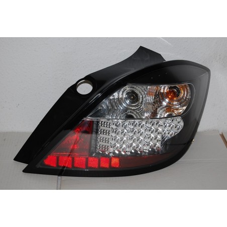 Feux Arrières Opel Astra H 5P 04-08 Led Noir