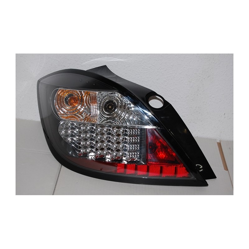 Feux Arrières Opel Astra H 5P 04-08 Led Noir