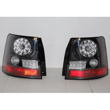Rear Lights Range Rover Sport 06 Led Black  Flashing Led