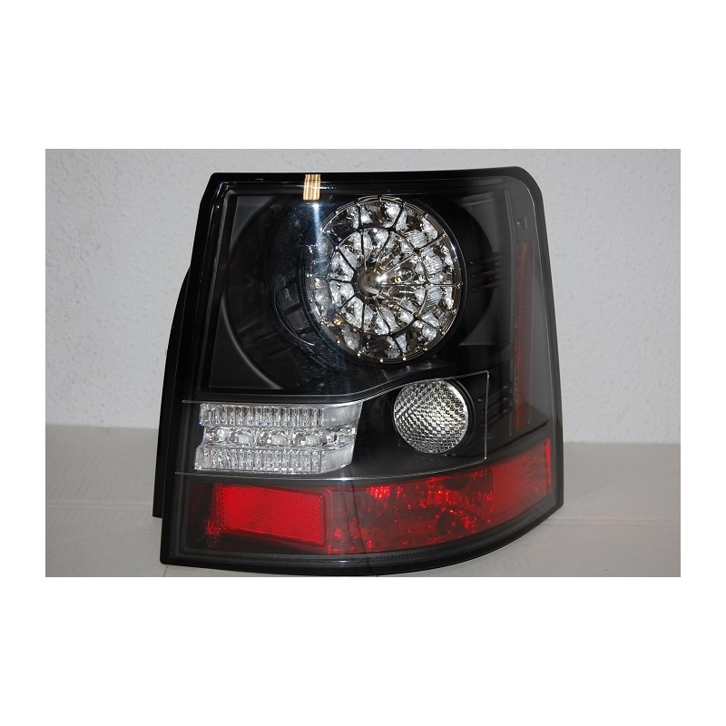 Feux Arrières Range Rover 06 Led Noir Intermittente