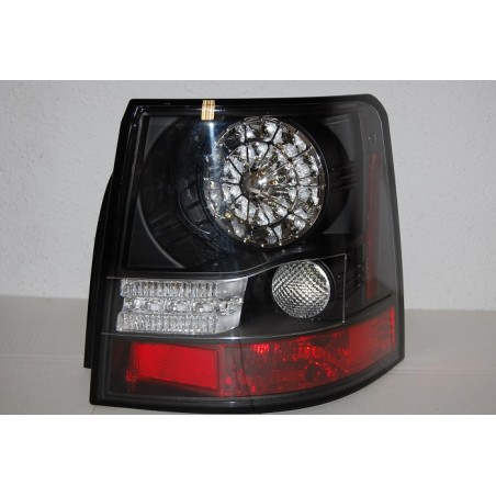 Rear Lights Range Rover Sport 06 Led Black  Flashing Led