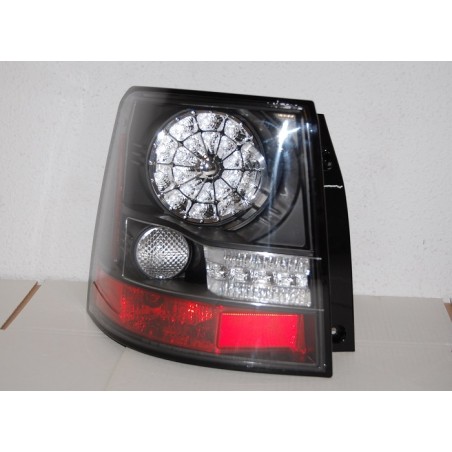 Rear Lights Range Rover Sport 06 Led Black  Flashing Led