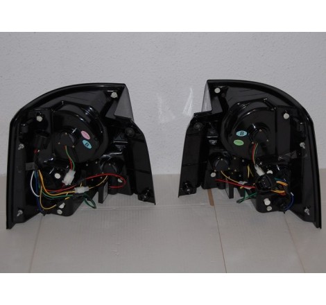 Rear Lights Range Rover Sport 06 Led Black  Flashing Led