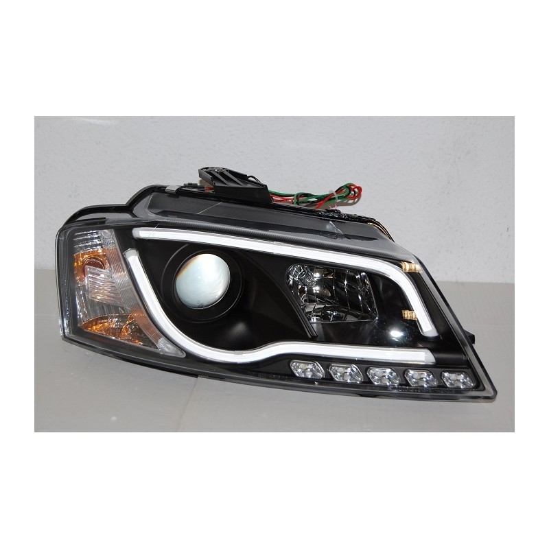 Faros Delanteros Audi A3 2008-2012 Luz Dia Real Lti