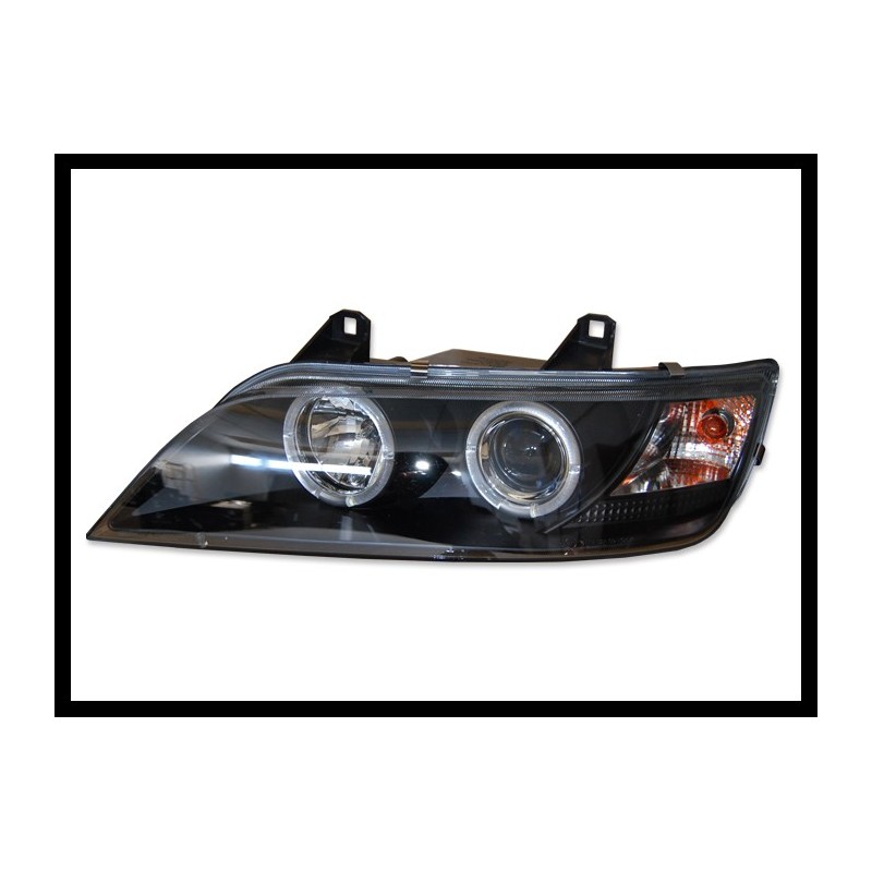 Set Of Headlamps Angel Eyes BMW Z3 1996-2002, Black