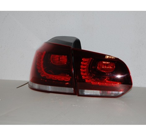 Fanali Posteriori Cardna Volkswagen Golf 6 Red Tipo R32 Lightbar