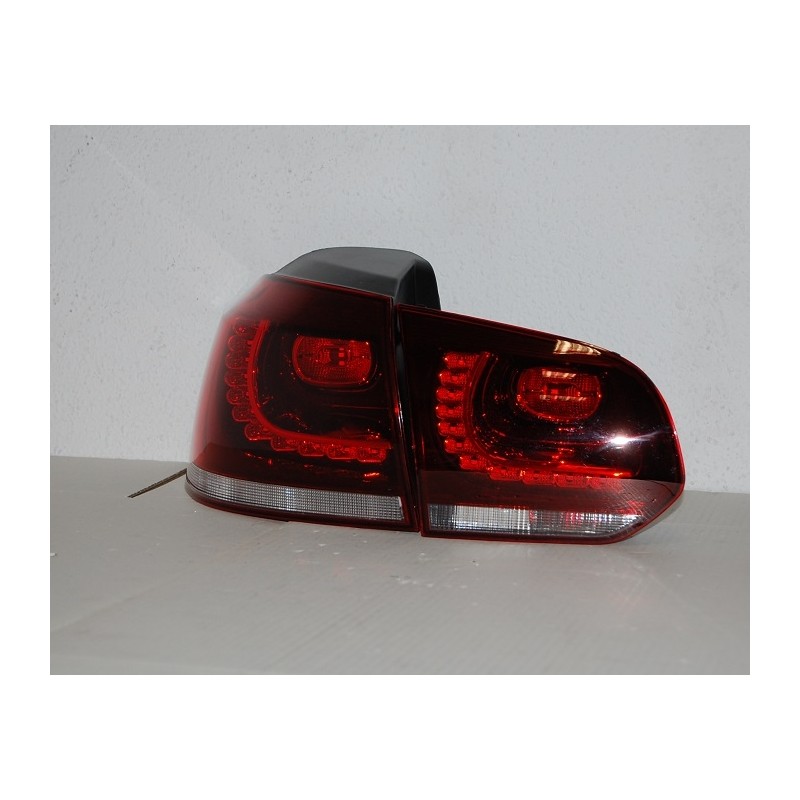 Fanali Posteriori Cardna Volkswagen Golf 6 Red Tipo R32 Lightbar