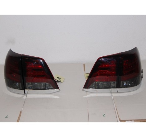 Fanali Posteriori Led Toyota Cruiser Fj200 08 Red Smoked