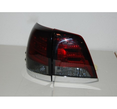 Feux Arrières Toyota Land Cruiser Fj200 08 Led Rouge Fumé