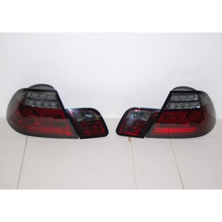 Set Of Rear Tail Lights BMW E46 2003-2005 2-Door Led Red/Smoked Flashing Led Cardna