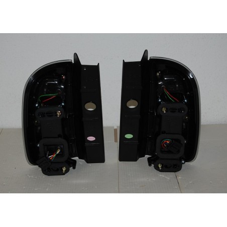 Set Of Rear Tail Lights Dacia Duster ´10 Black Led  Cardna