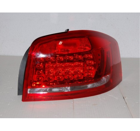 Pilotos Traseros Cardna Audi A3 09-11 Red Led