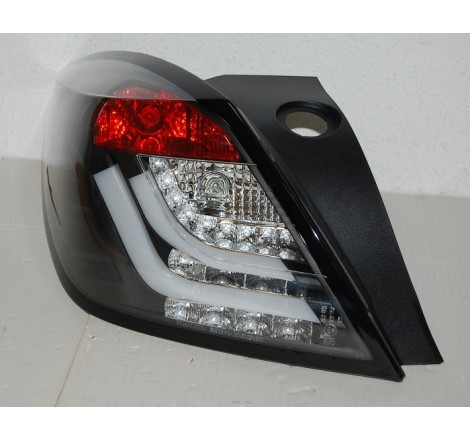 Fanali Posteriori Cardna Opel Astra H 3P 04-08 Led Black