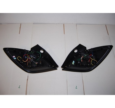 Fanali Posteriori Cardna Opel Astra H 3P 04-08 Led Black