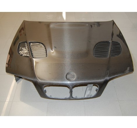 Capot Carbone BMW E46 '98-01 4P. M3 GTR C/T