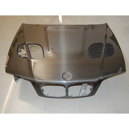 Capot Carbone BMW E46 '98-01 4P. M3 GTR C/T
