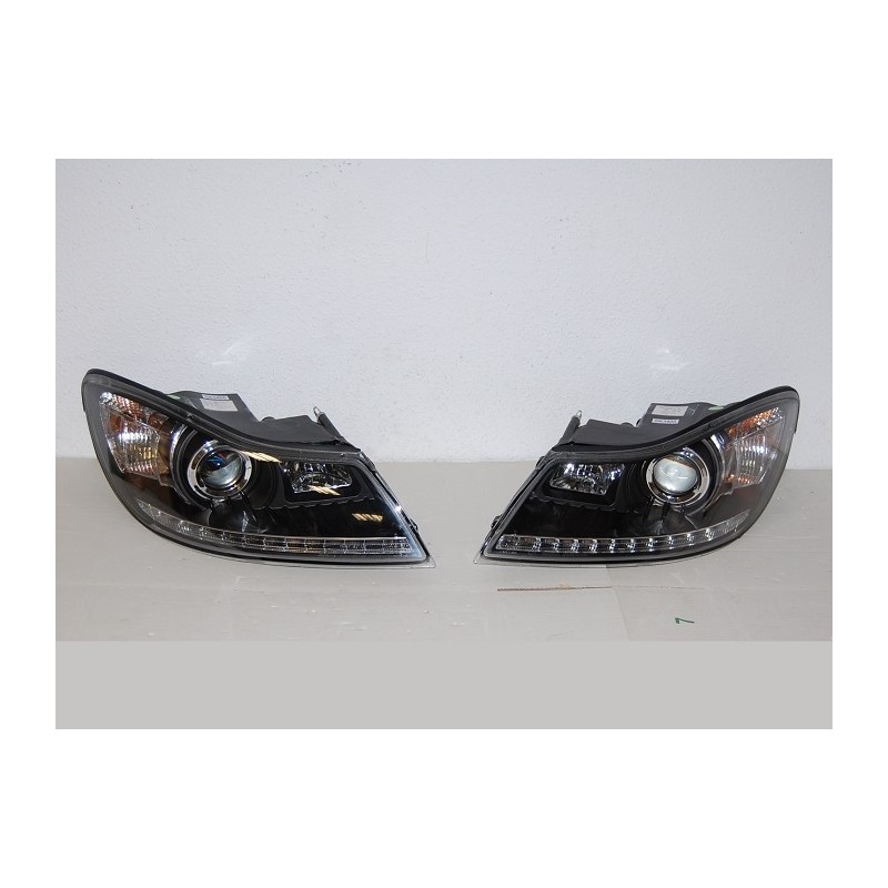 FANALI DAY LIGHT SKODA OCTAVIA '01 BLACK