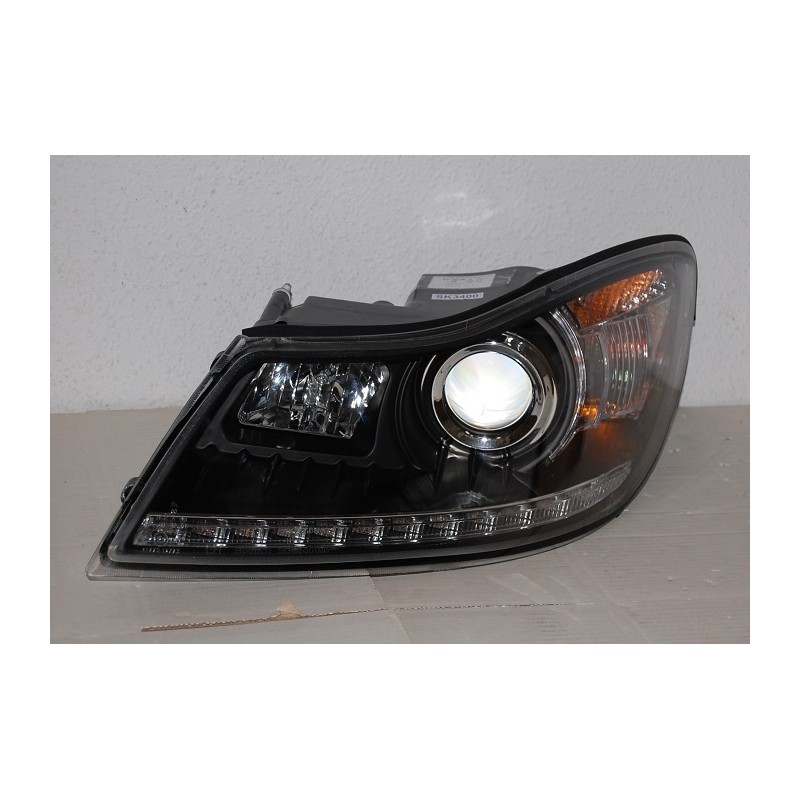 FANALI DAY LIGHT SKODA OCTAVIA '01 BLACK