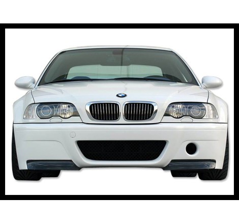 Pare-Choc Avant BMW E46 M3 ABS Avec Pointe Carbone Look CSL