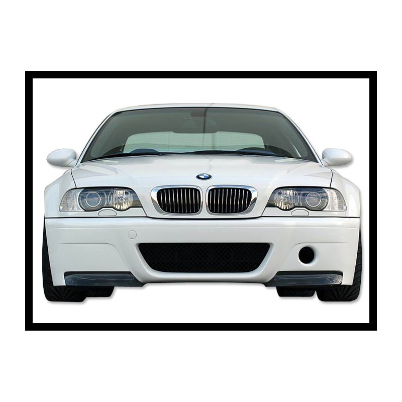 Pare-Choc Avant BMW E46 M3 ABS Avec Pointe Carbone Look CSL