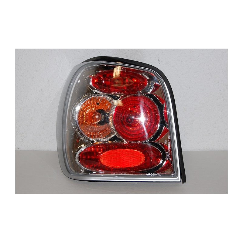 Set Of Rear Tail Lights Volkswagen Polo 1999-2001 Lexus Chromed