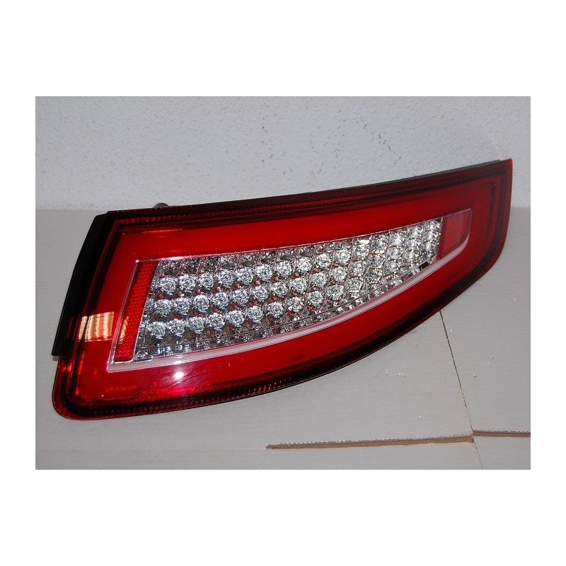 Set Of Rear Tail Lights Porsche 911 05-08 Led Red Cardna