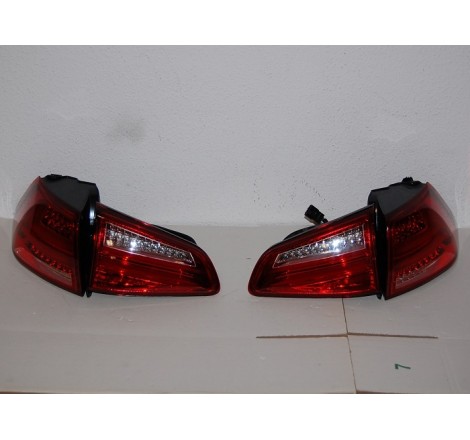 Pilotes arrières VOLKSWAGEN GOLF 7 13 LED RED CARDNA