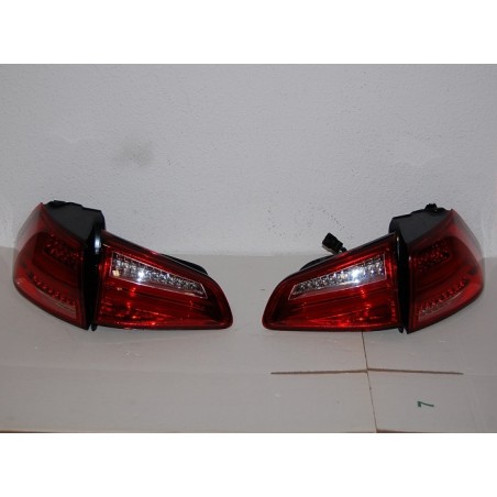 Pilotes arrières VOLKSWAGEN GOLF 7 13 LED RED CARDNA