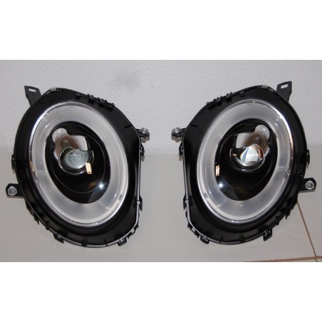 FANALI ANTERIORI ANGEL EYES Mini Cooper 2006-2010 R55 / R56 / R57 black