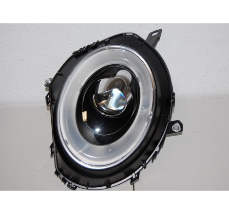 Phare avant Mini Cooper R55 / R56 / R57 06-10 noir