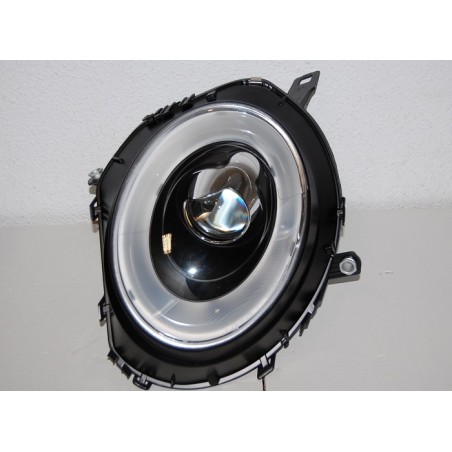 Phare avant Mini Cooper R55 / R56 / R57 06-10 noir
