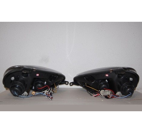 Faros Delanteros Luz De Dia Volkswagen Golf 5 Black