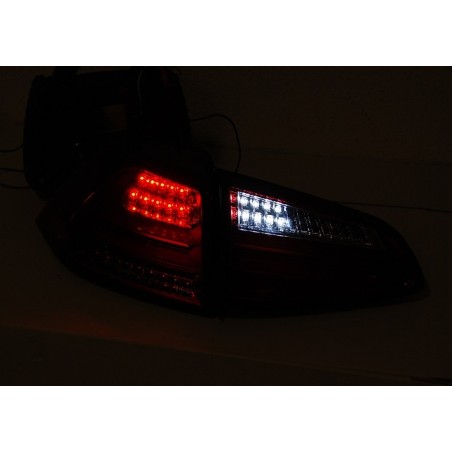Pilotes arrières VOLKSWAGEN GOLF 7 13 LED RED CARDNA