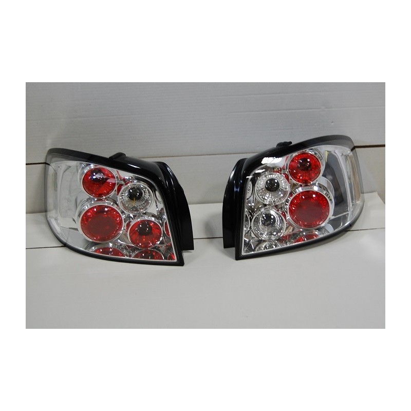 Set Of Rear Tail Lights Audi A3 2003-2008 Lexus Chromed