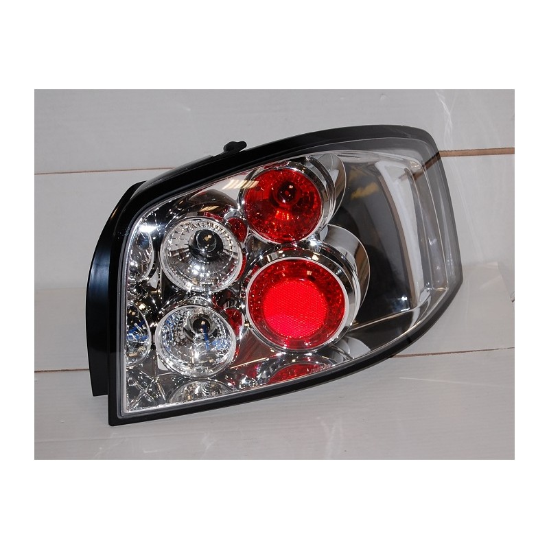 Set Of Rear Tail Lights Audi A3 2003-2008 Lexus Chromed