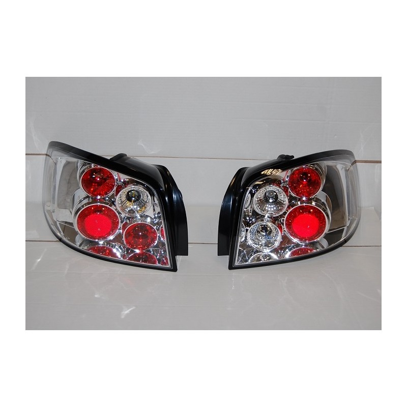 Set Of Rear Tail Lights Audi A3 2003-2008 Lexus Chromed