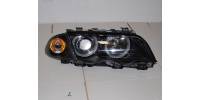 Faros delanteros para BMW E46. Dayline, ojos de ángel, luz de dia